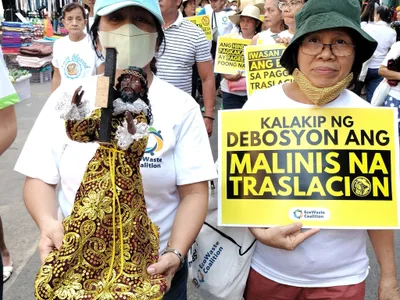Malinis na Traslacion, panawagan ng environmental group sa Nazareno 2024