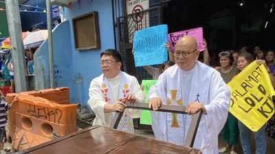 Urban poor community, nagpahayag ng pakikiisa kay Pope Francis