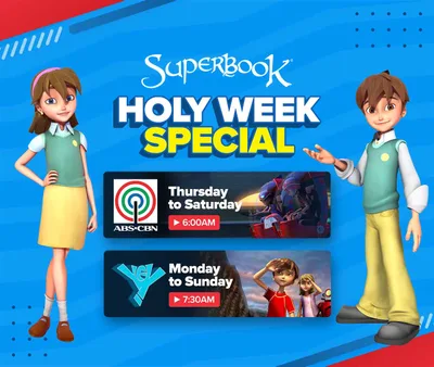 Celebrate Holy Week at Home with Superbook