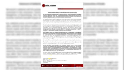 Laban ni Bishop Mangalinao, suportado ng Caritas Philippines - VeritasPH