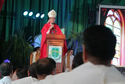 Archbishop Uy urges Catholics to fight corruption in farewell Mass before Cebu post
