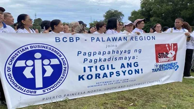 Libu-libong Palaweños, nag-rally kontra corruption - VeritasPH