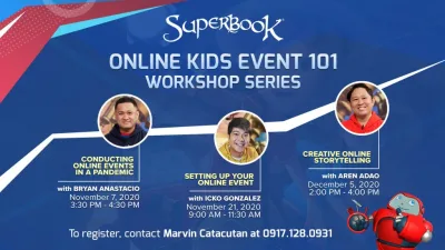 Setting up Online Events for Kids? Join Superbook’s Free “Online Kids Event 101”