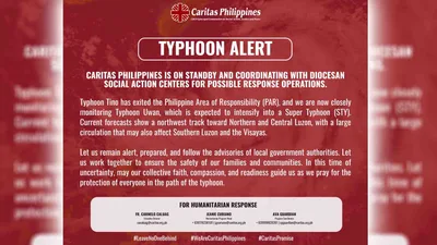 SAC network, naka red alert sa bagyong Uwan - VeritasPH