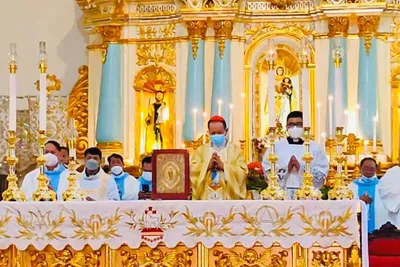 Cardinal Advincula visits Ilocos, his former home
