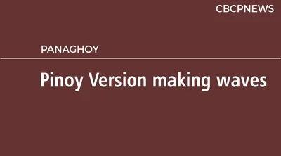 Pinoy Version making waves