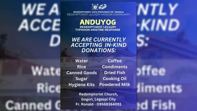 ANDUYOG, inilunsad ng Redemptorist Mission Community
