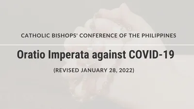 Oratio Imperata for protection against COVID-19
