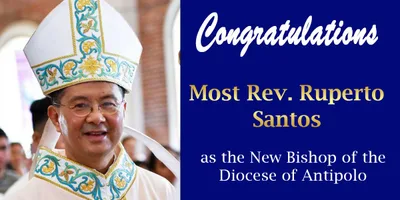 Obispo ng Balanga, itinalagang bagong Obispo ng Diocese of Antipolo