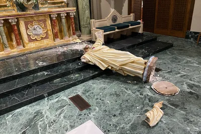 El Paso cathedral suffers vandalism attack