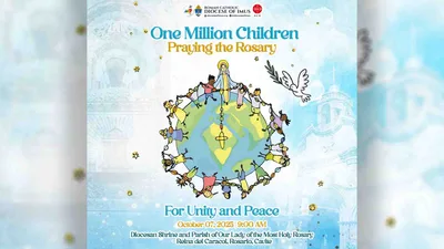 Mamamayan, inaanyayahang makiisa “One Million Children Praying the Rosary - VeritasPH