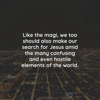 The Lord’s Epiphany and us