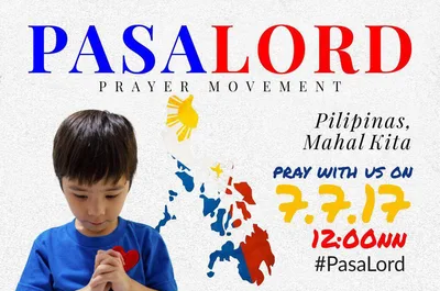 Filipinos asked to join in praying for peace