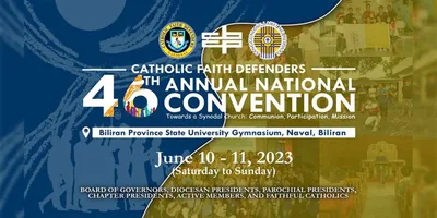Nagtatanggol sa Simbahang Katolika, inaanyayahan sa CFD-NATCON 2023