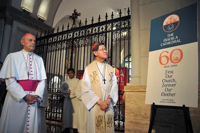 Manila Cathedral unveils new logo