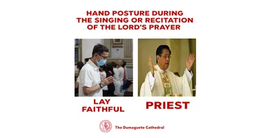 Daop-palad sa pag-awit ng ‘Ama Namin’, ipinatupad sa Diocese ng Dumaguete