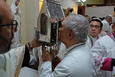 Cardinal urges Catholics to holiness at end of Padre Pio’s heart visit