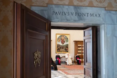 Pope Francis’ general audience again moves behind closed doors
