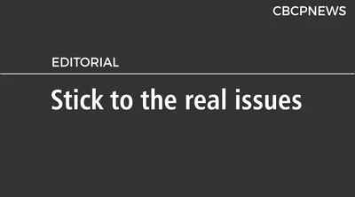 Stick to the real issues