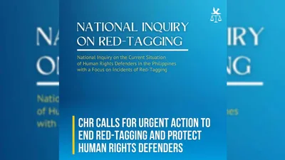 Pagtigil ng red-tagging, panawagan ng CHR - VeritasPH