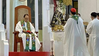 Misa para sa kagalingan ni Pope Francis, pinangunahan ni Cardinal David