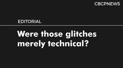 Were those glitches merely technical?