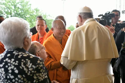 Buddhist monk who walked in light of love