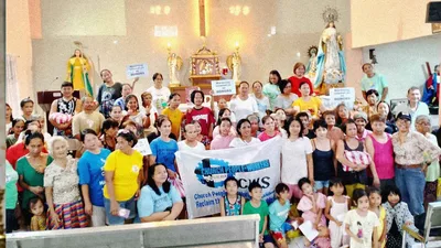 CWS, nagsagawa ng gift-giving sa naiwang pamilya ng war on drugs sa Navotas - VeritasPH