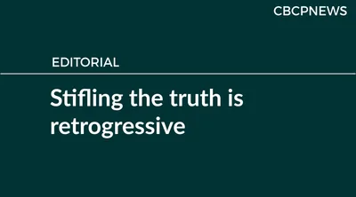 Stifling the truth is retrogressive