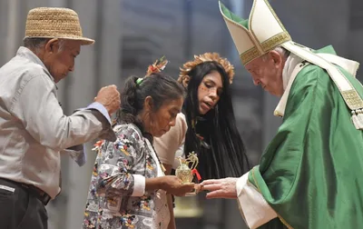 Pope Francis prays for ‘daring prudence’ during Amazon synod