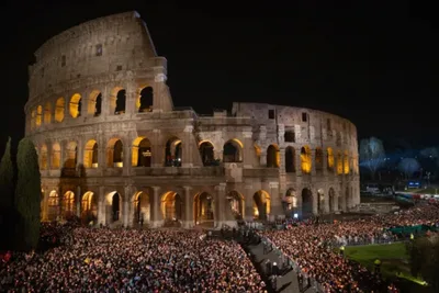Pope Francis skips Via Crucis in Rome while tens of thousands pray his meditations