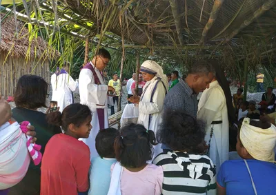 Tribal village gets housing project from Bulacan parish