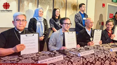 Caritas Philippines, DPWH at Mayors for Good Governance, lumagda sa kasunduan - VeritasPH