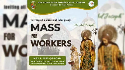 Jubilee Mass for Workers, pangungunahan ng AMLC