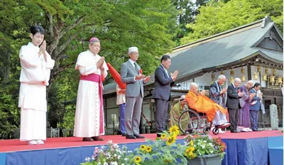 Survivor warns ‘nuclear weapons cannot protect a nation’ at Japan’s interfaith peace summit