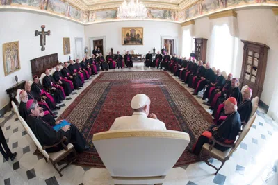 Pope, top Curia officials launch new style of ‘ad limina’ visit