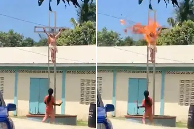 Arson at Caribbean church sparks tension between Catholic and Rastafarian leaders
