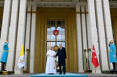 Pope Leo denounces ‘might is right’ in address to Turkish authorities