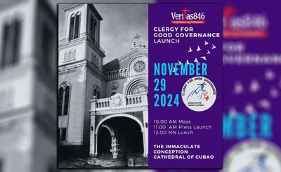 Clergy for Good Governance, ilulunsad sa Immaculate Conception Cathedral