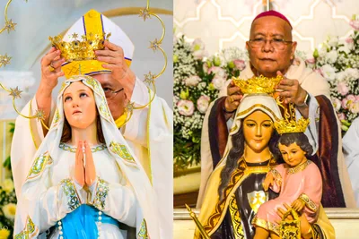 2 Marian images canonically crowned in Cubao diocese