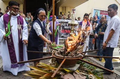 PHOTOS: Philippine faith-based groups mark beginning of Lent with call for VP Duterte’s impeachment