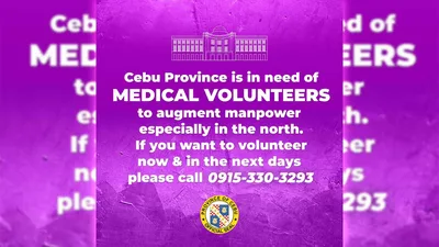 Medical volunteers, panawagan ng Cebu LGUs - VeritasPH