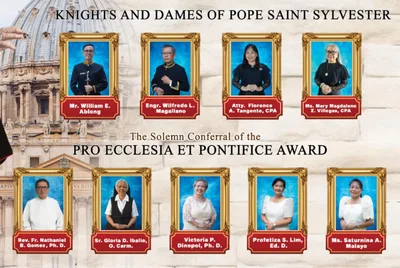 9 Dumagueteños recognized by Pope Francis