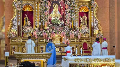 Pagtatalaga sa Our Lady of Aranzazu na national shrine, isang spiritual beacon-Bishop Santos - VeritasPH