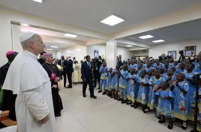 Pope Leo XIV to orphaned children in Cameroon: ‘God is present’