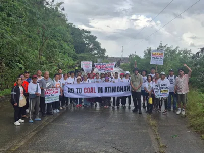 Pilgrims in Quezon rally against coal, urge ‘just and humane’ shift to clean energy