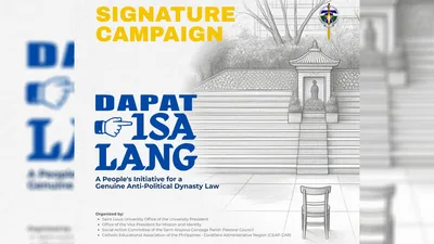 SLU, nakiisa sa Dapat Isa Lang signature campaign - VeritasPH