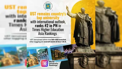 UST, ika-2 sa pinakamahusay na unibersidad sa Pilipinas - VeritasPH
