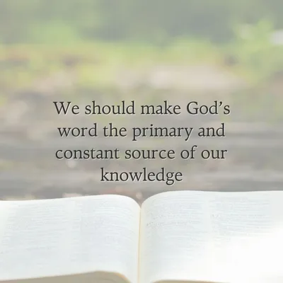 Are we taking God’s word seriously?