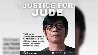 EILER, nanawagan ng katarungan sa pinaslang na labor leader sa Region 4A